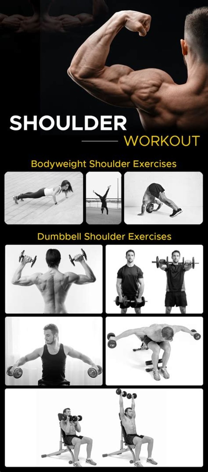 Home Shoulder Workout | Best Shoulder Exercises to Do at Home