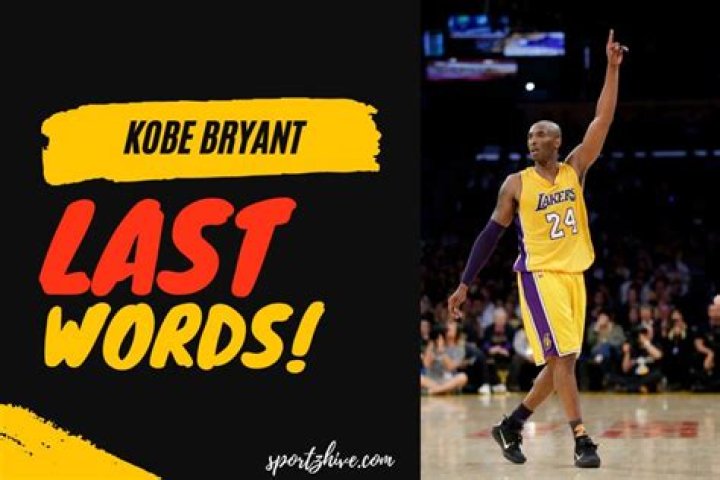 Investigating Kobe Bryant’s Last Words : A Closer Look at NBA Icon’s Final Moments