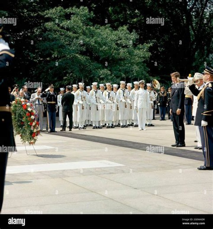 Memorial Day Ceremonies at Arlington National Cemetery, 10:50AM