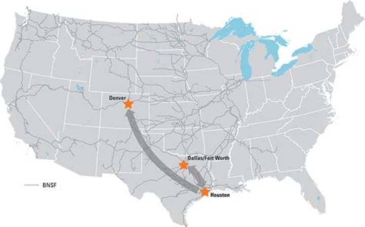 New BNSF intermodal service to link Port Houston with Dallas/Fort Worth and Denver