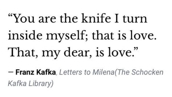 The Unlikely Love Letters Of Franz Kafka