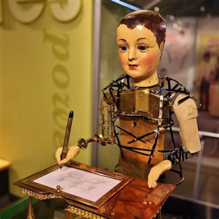 The Writer, a drawing machine automaton by Pierre Jaquet-Droz