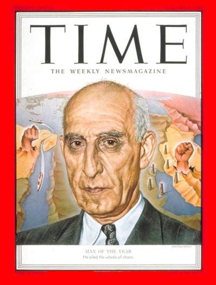 TIME Magazine Cover: Mohammed Mossadeg, Man of the Year - Jan. 7, 1952 - Mohammed Mossadeq - Person of the Year - Iran