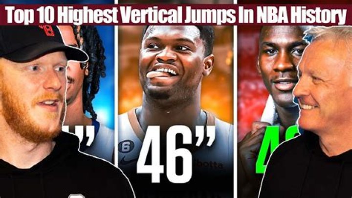 Top 10 Highest Vertical Jumps in NBA History